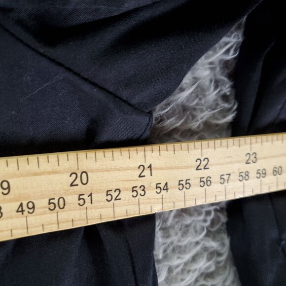 Lane Bryant Jacket Womens Size 20 Black Classic Style Stretch Cotton Blend Blaze - Picture 6 of 8